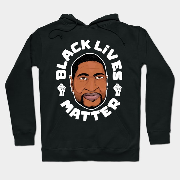 George Floyd Black Lives Matter Hoodie by nelsoncancio